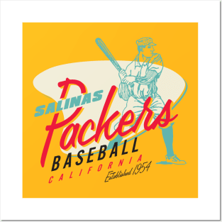 Salinas Packers Baseball Posters and Art